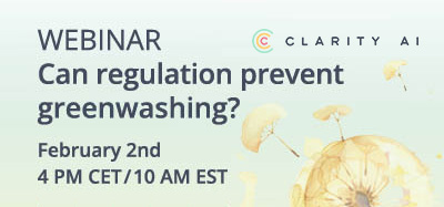 Clarity greenwashing regulation webinar