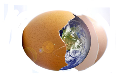 Eggshell emergingGlobe