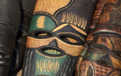 African tribal masks