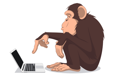 Monkey computer