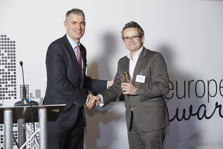 10. ETF Provider Commended – ETF Securities. Accepted by Paul Griffin, presented by Tom Caddick.jpg